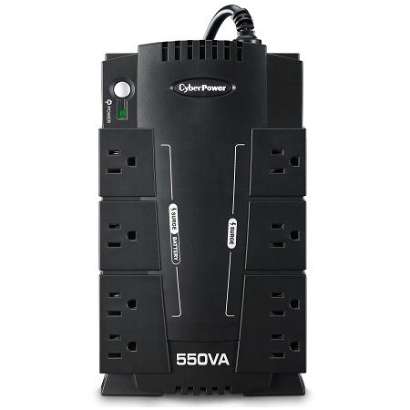 CyberPower UPS Surge Protector Front Side