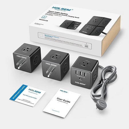 Holsem Smart Cubic Surge Protector Package
